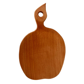 Доска разделочная деревянная Яблоко средняя Х