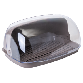 Хлібниця пластмасова 36*27 капучіно А