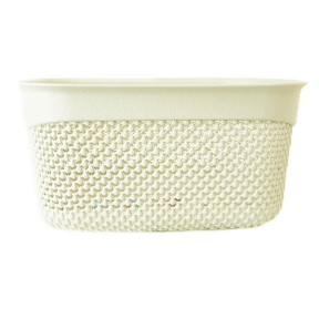 Кошик 6.6л без кришки Drop Design кремовий