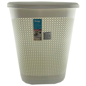 Корзина для белья 52л Drop Design серый In