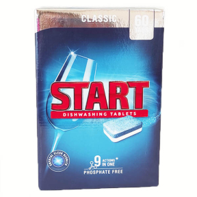 Таблетки для посудомийної машини Start Clas 60 штук