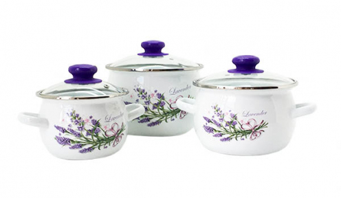 Набор эмалированный 6926 Букет лаванды