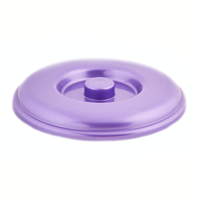 Крышка пластмассовая на ведро 5.0л фиолетовая перлина
