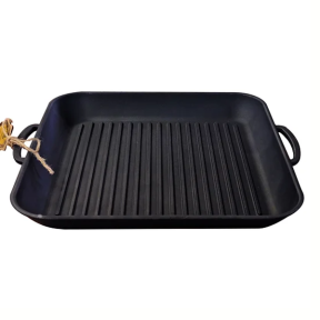 Сковорода чугунная ГРИЛЬ 280х280мм Т307