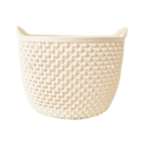 Кошик  круглий 1.5л Drop Design білий