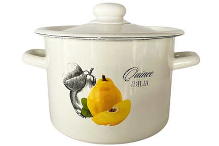 Кастрюля эмалированная 3л 1612/2 Айва Идиллия