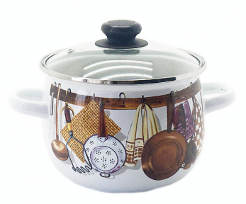 Каструля емальована 3.5л 61913 Господиня