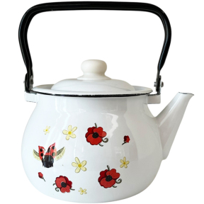 Чайник емальований 2.5л 2710/2 Божа корівка