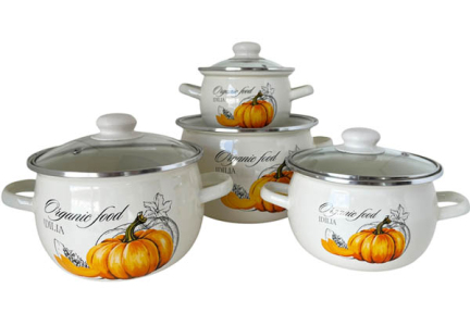 Набор эмалированный 6929 Тыква