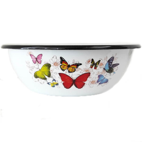 Миска емальована 1.5л 0308/2 Метелик