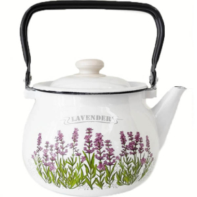 Чайник емальований 2.5л 2710/2 Лаванда