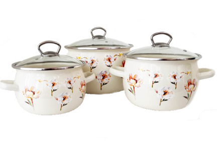 Набір емальований 6926 Квіткова фантазія