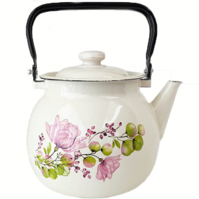 Чайник емальований 3.5л 27130/2 Квіткова вуаль