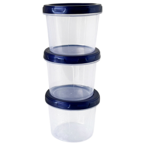 Ємність для сипучих в наборі 3лx0.2л НП