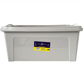 Контейнер пластмасовий 15л з зачепами кольоровий