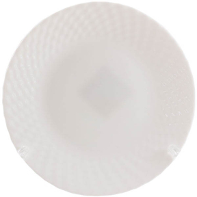 Тарілка склокераміка мілка №8,5 White LHP85