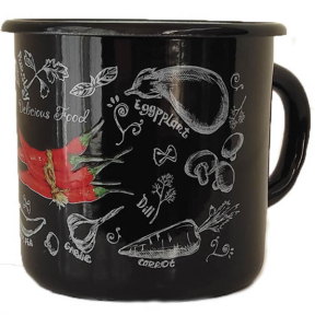 Кружка эмалированная 1л 0107/4 Спайси