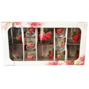 Набір склянок низьких 6 стаканів + 6 чарок Малина