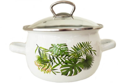 Каструля емальована 2.5л 61911/2 Монстера