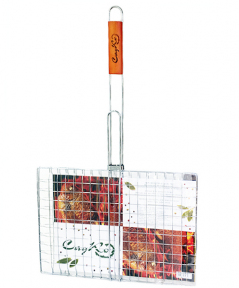 Барбекю большое плоское 67х40х28см 22002