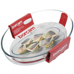 Форма для випікання скляна Borcam 350х240мм 59074/1