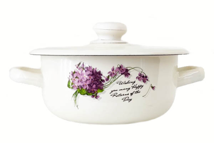 Каструля емальована 1.5л 1608/2 Віола