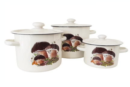 Набір емальований 242 Гриби