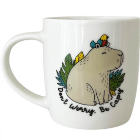 Чашка керамическая 360мл Капибара