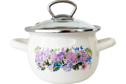 Каструля емальована 1.5л 61908/2 Анабель