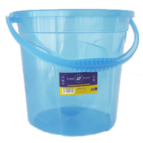 Ведро пластмассовое 10л прозрачное Star-plast