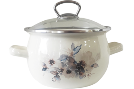 Каструля емальована 2.5л 61911/2 Жасмін