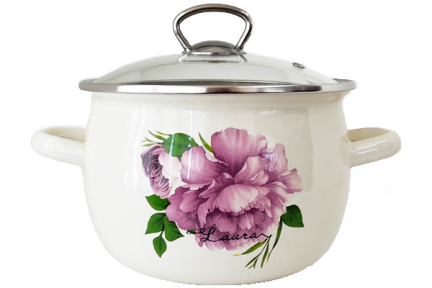 Каструля емальована 3.5л 61913/2 Лаура