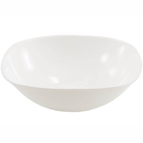 Тарелка глубокая стеклокерамика №9 White квадратная Тарелка глубокая стеклокерамика №9 White квадратная