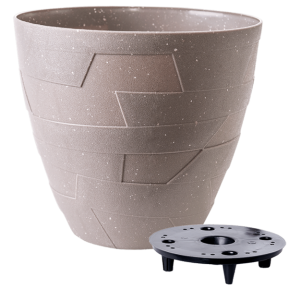 Горщик для квітів Керамо 295х265мм капучино