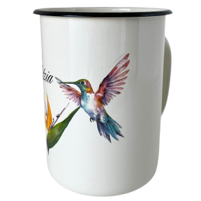 Кухоль емальований 1.5л 0108/2 Колібрі