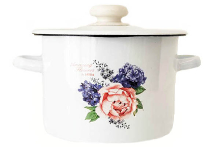 Каструля емальована 2л 1610/2 Піон