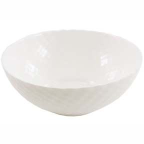 Тарелка глубокая стеклокерамика №7 White DIAMOND