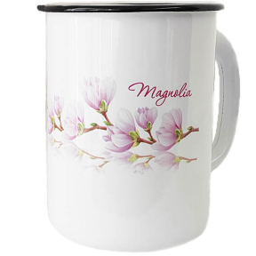 Кухоль емальований 1.5л 0108/2 Магнолія