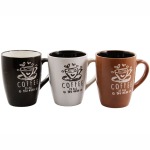 Кружка керамическая 340мл Кофе MIX 155 KW