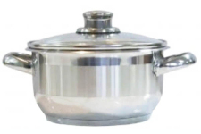 Каструля із нержавіючої сталі 8л 26*16 Lion