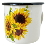 Кружка эмалированная 1л 0107/2 Солнце