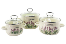 Набір емальований 6926 Лаванда