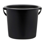 Ведро пластмассовое 10л черное