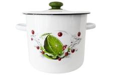 Кастрюля эмалированная 7л 1620/2 Ассорти