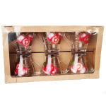 Набор кружек Грация 280мл Черешня 3Д 1/6шт