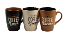 Чашка керамическая 340мл Coffee Break KW 124