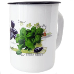 Кухоль емальований 1.5л 0108/2 Зелень фреш