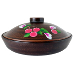 Сковорода 2л Вишенка красная глина