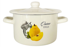 Кастрюля эмалированная 2л 1610/2 Айва Идиллия