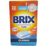 Таблетки для посудомоечных машин BRIX 22 штуки